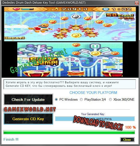 Dededes Drum Dash Deluxe CD Key генератор