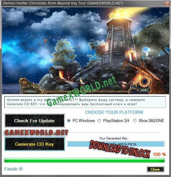 Demon Hunter Chronicles from Beyond ключ бесплатно