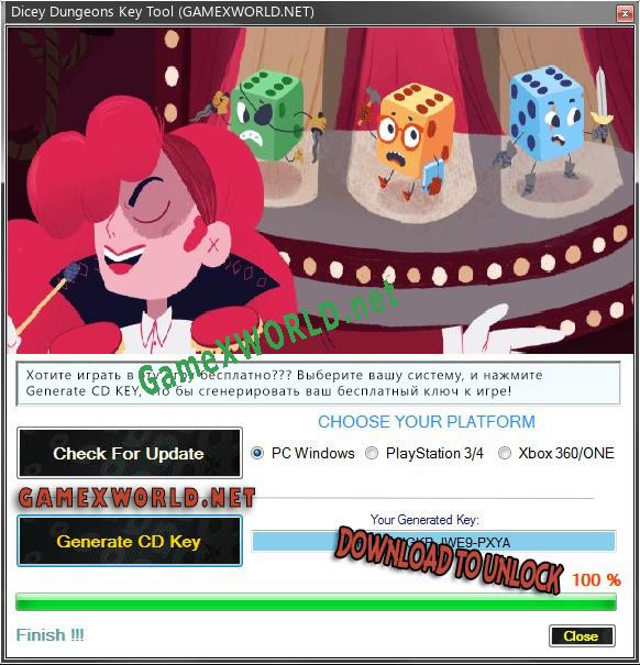 Dicey Dungeons CD Key генератор
