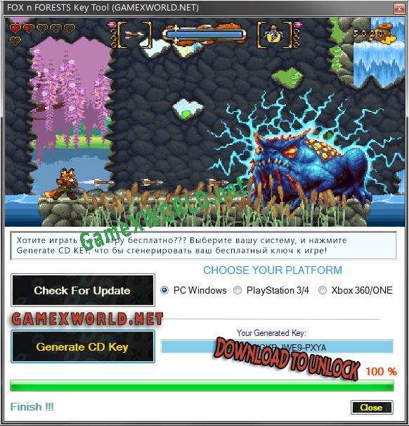 FOX n FORESTS ключ активации