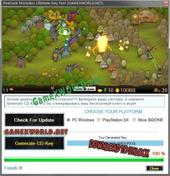 Бесплатный ключ для PixelJunk Monsters Ultimate