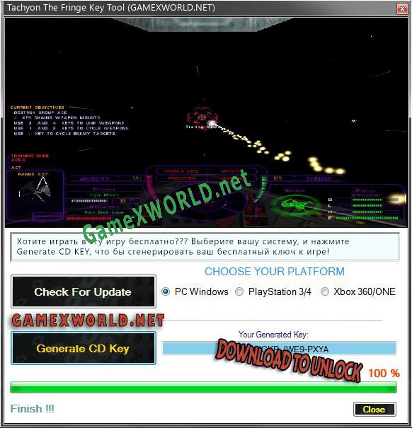 Tachyon The Fringe CD Key генератор