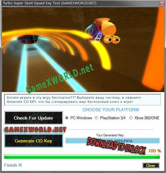 Turbo Super Stunt Squad CD Key генератор