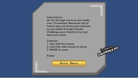 Русификатор для 2D Shooter Finished