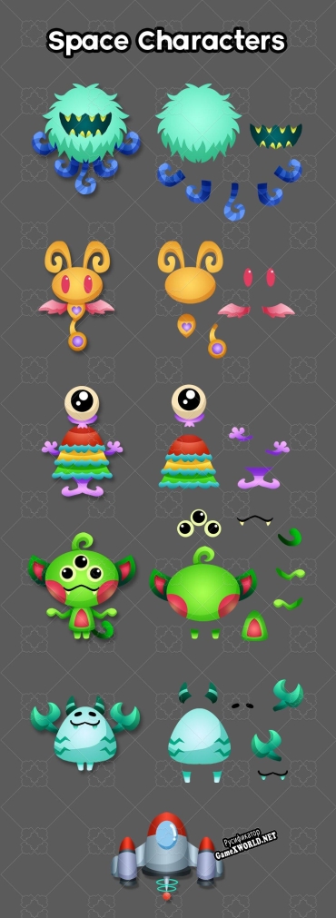 Русификатор для 2D Space Characters