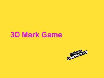 Русификатор для 3D Mark Game