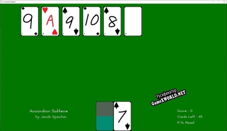 Русификатор для Accordion Solitaire (itch)