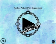 Русификатор для Aether Actual Play Guidelines