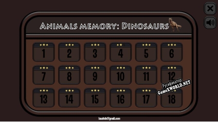 Русификатор для Animals Memory Dinosaurs