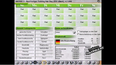 Русификатор для ANSTOSS 3 Der Fußballmanager