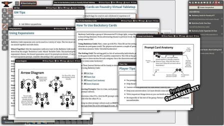 Русификатор для Backstory Cards Core Deck for Foundry VTT