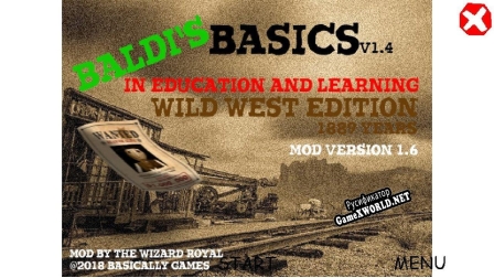 Русификатор для Baldi Wild West Edition windows only Android in development