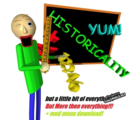 Русификатор для Baldis Basics but a little bit of everything
