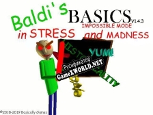 Русификатор для Baldis Basics impossible mode in STRESS AND MADNESS