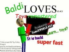 Русификатор для Baldis Basics Love Toy Remastered Super Fast Windows Mod