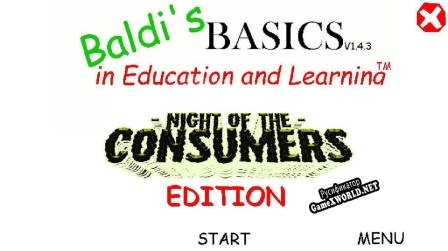 Русификатор для Baldis Basics Night of The Consumer Edition