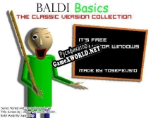 Русификатор для Baldis Basics The Classic Version Collection