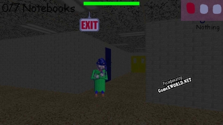 Русификатор для Baldis basics the school robbery (chapter 1)