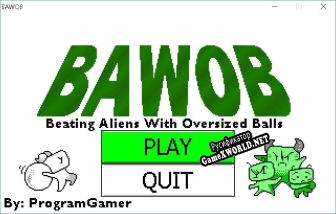 Русификатор для BAWOB Beating Aliens With Oversized Balls