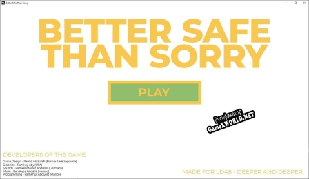 Русификатор для Better Safe Than Sorry