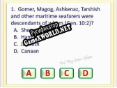 Русификатор для BIBLE QUIZ GAME GENESIS CHAPTER 10