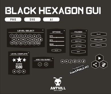 Русификатор для Black Hexagon GUI