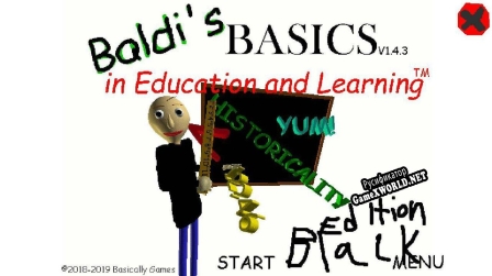 Русификатор для Black Version of Baldis basics