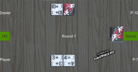 Русификатор для BlackJack Unity Tutorial Example