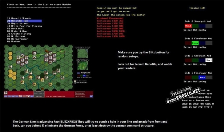 Русификатор для Blitz Hex  Chit wargame