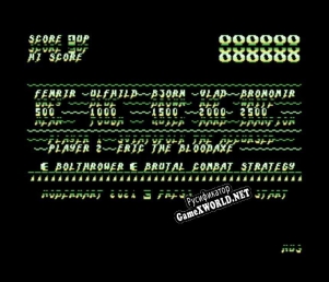 Русификатор для Bolthrower (C64) Commodore 64