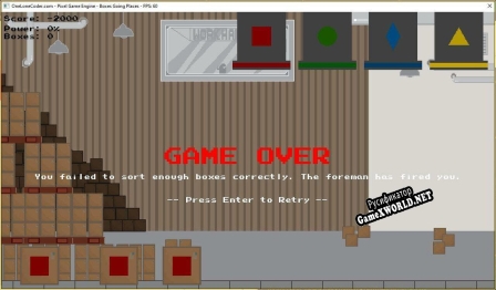 Русификатор для Boxes Going Places [OLC CodeJam 2020]