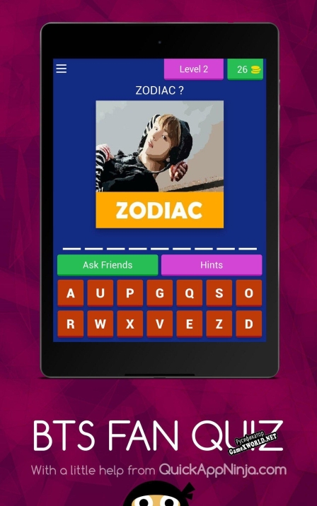 Русификатор для BTS FAN QUIZ