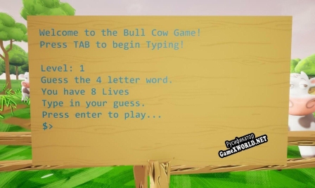 Русификатор для Bull Cow Word Finding