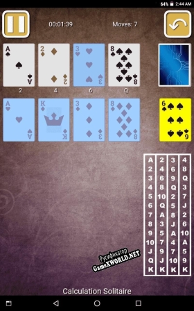Русификатор для Calculation Solitaire (itch)