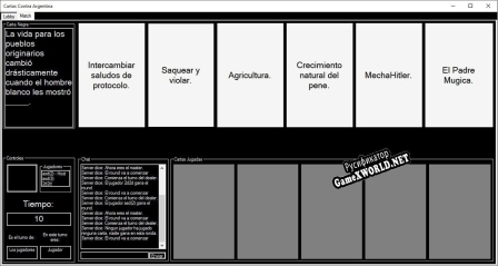 Русификатор для Cartas Contra Argentina