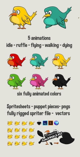 Русификатор для Cartoon bird 4