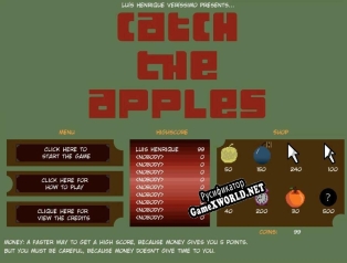 Русификатор для Catch the Apples (LuisHenriqueVerissimo)