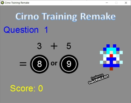 Русификатор для Cirno Training Remake