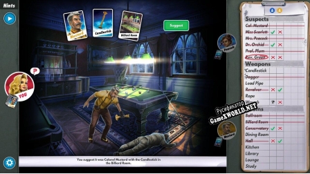 Русификатор для Clueu002FCluedo The Classic Mystery Game
