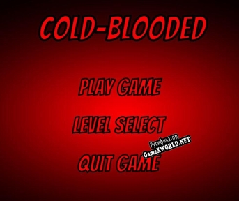 Русификатор для Cold-Blooded