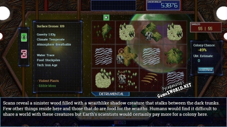 Русификатор для Colony Prospector
