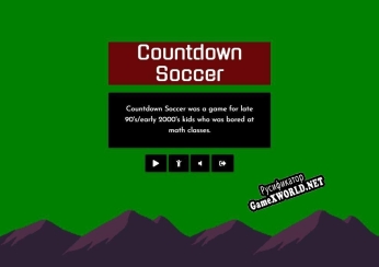Русификатор для Countdown Soccer