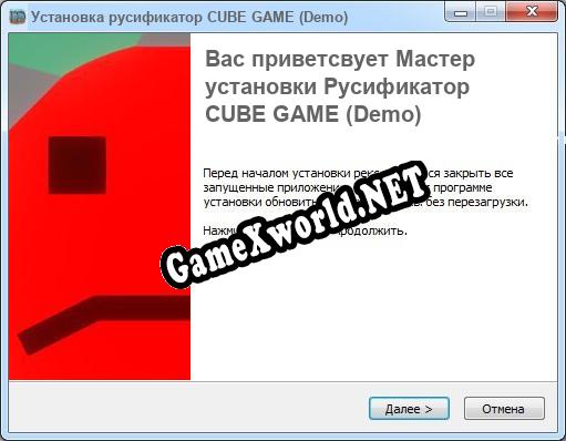 CUBE GAME (Demo) полный перевод игры