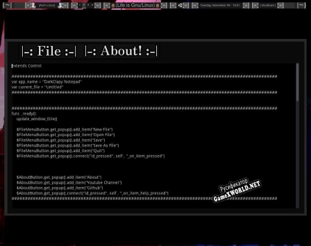 Русификатор для DarkClapy Editor Demo Test
