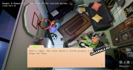 Русификатор для Deeper and Deeper in the Case of the Cultish Karens