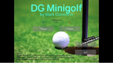 Русификатор для DG Minigolf