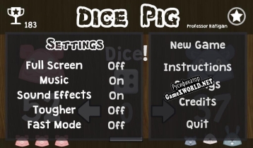 Русификатор для Dice Pig
