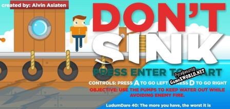 Русификатор для Dont Sink (itch) (alvinasiaten)
