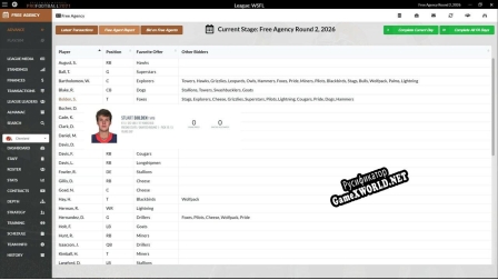 Русификатор для Draft Day Sports Pro Football 2021