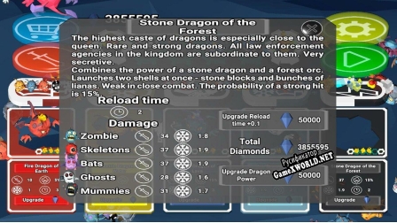 Русификатор для Dragons vs Monsters Rush Tower Defense